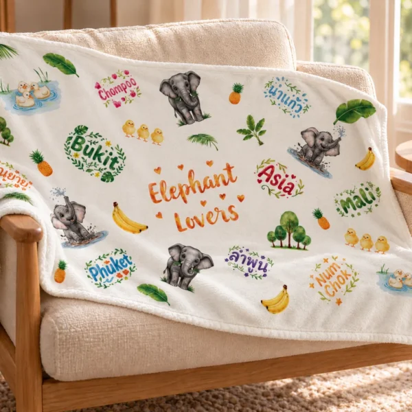 Bukit Blanket Normal White