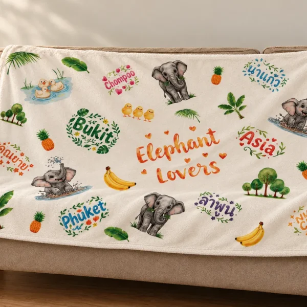 Bukit Blanket Normal White